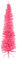 The Christmas Workshop 70870 6ft Pink Christmas Tree/Slim Artificial Pre-Lit Indoor Tree/Includes Folding Stand / 560 Tips & 110 LED Lights