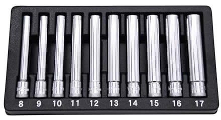 Astro Tools 4110 10pc 3/8 Drive Extra Deep Metric Socket Set