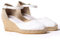 Espadrillas da Donna in Lino - CALDES - Bianco, 41 EU