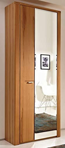 Froschkönig24 Nature Plus Garderobenschrank Schrank Dielenschrank Kernbuche