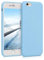 kwmobile Housse Compatible avec Apple iPhone 6 / 6S Coque - Housse de téléphone Protection Souple en Silicone - Bleu Pastel