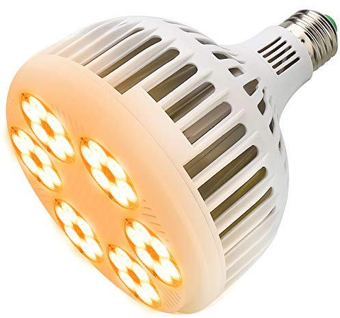 MILYN LED Pflanzenlampe 150W Sonnenlicht Vollspektrum Pflanzenlicht LED Grow Light, E27 Pflanzen Achstumslampe für Garten Gewächshaus & Hydrokultur Zimmerpflanzen Sämling Gemüse, Blumen