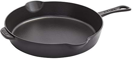 STAUB Gusseisen-Bratpfanne, 28 cm, Mattschwarz