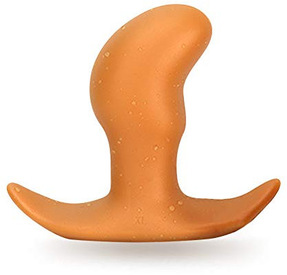 Butt Plug mit ausgestellter Basis Superweicher Silikon Anal Plug Stimulator Prostatamassage Anal Vaginal Sexspielzeug für Männer Frauen (XL)