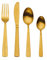 Mikasa Gold Cutlery Set in Gift Box, Stainless Steel, 16 Pieces (Service for 4)