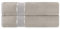 Mixibaby 2er Set Gästetuch Gästetücher Gästehandtücher 30x50 Frottee 100% Baumwolle, Farbe:Grau