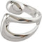 Herbests Irregulär Wickelring 925 Sterling Silber Ringe Vintage Punk Verstellbarem Öffnung Silberlegierung Leicht Glänzend Ornament Handdekoration Einzigartiger Damen Silberring Schlicht Schmuck