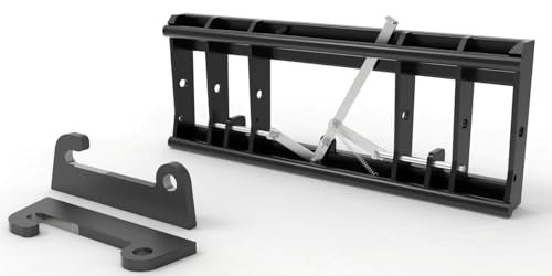 Joma-Tech Adapter von Radlader auf Euroaufnahme, Euroadapter, (50x50x424mm) mechanische Verriegelung