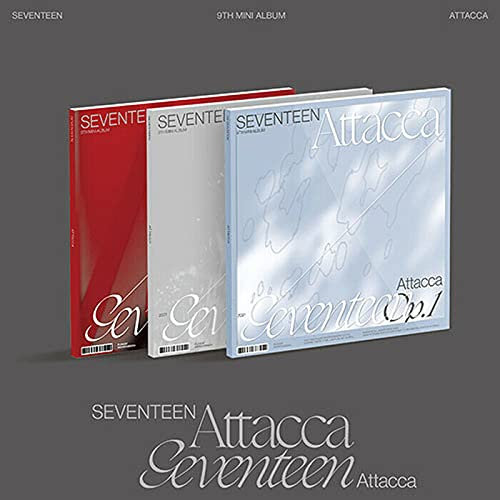 SEVENTEEN ATTACCA 9th Mini Album ( OP.1 / OP.2 / OP.3 ) RANDOM Ver. 1ea CD+78p Photo Book+1ea Lyric Case+1ea Photo Post Card+1ea Folding Card+2ea Photo Card
