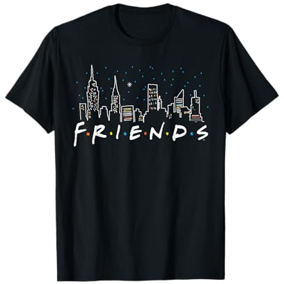 Friends Santa Skyline T-Shirt