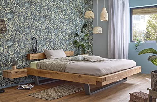 Tapete Vlies Floral Blätter Dschungel grün schwarz Botanica 33304