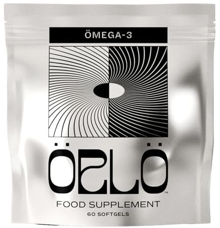 Orlo Omega 3 - Triple Strength Vegan Omega3s Supplement- Plant Based DHA & EPA Fatty Acids Algae Omega-3 Oil - Krill or Fish Oil Alternative (60 Softgels)
