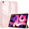 ProCase Funda Protectora para iPad Air 11 (M3) 2025 Modelos: A3267 A3270 / 11 (M2) 2024 / iPad Air 5ª/4ª Generación 10.9 2022/2020, Carcasa Smart Folio con Ranura para Lápiz -Rosa