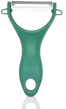 Kansai Convenience Potato Peeler, Y-Shaped Swivel Vegetable Peeler for Kitchen Blue
