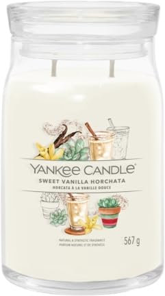 Yankee Candle Sweet Vanilla Horchata großes Glas