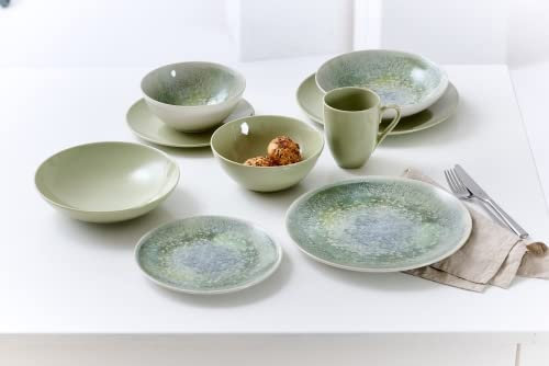 Ritzenhoff & Breker Geschirr-Serie Cecina Grün/Jade Größe Tafelservice 12 tlg. Grün Cecina