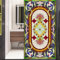 No Glue Decorative Privacy Frosted Window Film Modern Classic Stained Glass Door Window Decals Window Sticker 40x60cm(15.7x23.6)