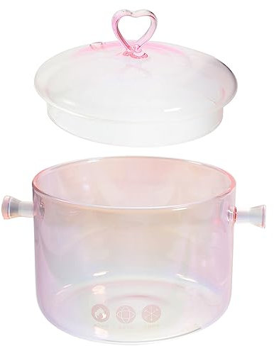 Alipis Cacerola De Vidrio Ollas De Cocina - Olla De Vidrio Olla De Sopa Olla De Vidrio Olla Transparente Cacerola Transparente Ollas De Vidrio Olla De Estofado De Cocina Olla
