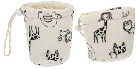 GLSTOY Lot De 2 Housses De Biberons Lavables Et Réutilisables pour Biberons