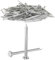 Dayalo Lot de 100 clous en acier inoxydable de 20 mm pour tableau, travail du bois, brique pour une utilisation sur brique, plâtre et bois