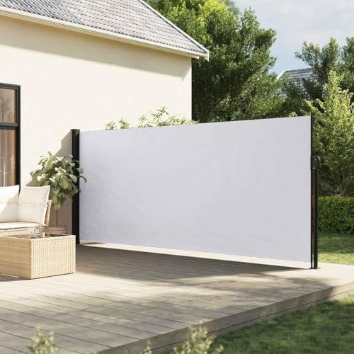 Home & Garden Seitenmarkise versenkbar, weiß, 180 x 500 cm, Möbelwahl