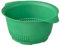 Bright Green 24 cm Colander – Durable and Stylish Kitchen Strainer for Draining
