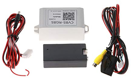 Kfwfuaee CAR Backup Kamera Rückfahr CVBs Zu RGBS Adapter Für RNS510 Auto Tools Ersatzzubehör Für RNS510