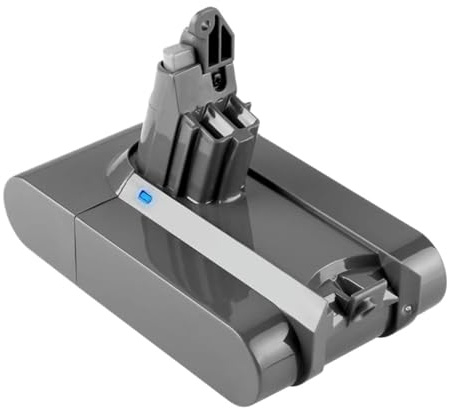 battery replacement, V6 21,6 V, compatibile con la batteria di ricambio Dyson DC62 DC59 DC58 SV03 SV04 SV09 for aspirapolvere ricaricabile,for handheld cordless(1 Battery-2000mAh)