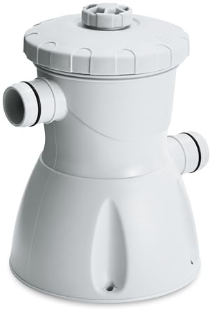 Summerwaves/Funsicles RX 330 Filter System for Paddling Pool 330gal per Hour Pool Filter Cartridge Pump, Grey
