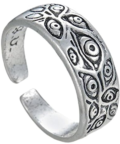 TYKHGFS Schmuck Auge Böser Blick Schmuck für Frauen Punk Hip Hop Coole Aussage für Männer und Frauen Halsketten