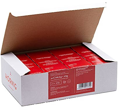J. Hornig Früchtetee mit Kirschgeschmack, Kirsch-Tee mit fruchtig-süßem Geschmack, 4 x 25 Beutel, 100 Teebeutel Vorratspack