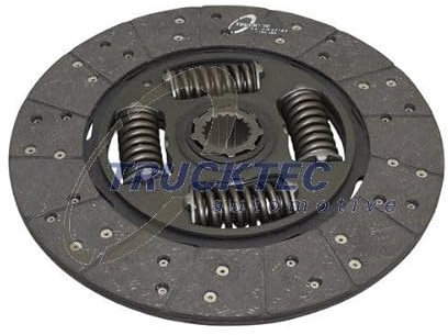 Trucktec Automotive 01.23.168 Kupplungsscheibe