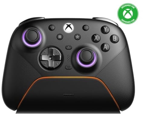 8BitDo Ultimate 3E Wireless Controller for Xbox Series X|S, Xbox One, PC, Android, Apple - 2.4G for Xbox & PC, Swappable Parts, TMR Joysticks, Hall Triggers with 2 Stops - Officially Licensed (Gray)