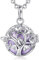 EUDORA Harmony Ball Collier Bola de Grossesse Arbre de Vie avec Mexique Maternité Pendentif Musique Carillon Boule pour Enceinte mère bébé Cadeau, chaîne de 76 cm + 114 cm