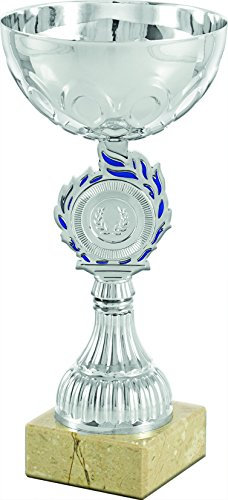 Art-Trophies AT81191 Trophäe Sport, Silber/blau, Einheitsgröße
