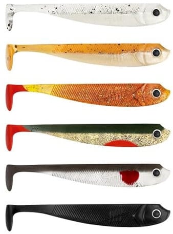 Lieblingsköder Gummiköder 5cm - 6 Gummifische, Farbe Lieblingsköder:Ultimate Collection klares Wasser