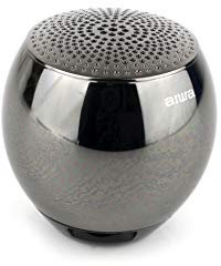 Aiwa Atom Mini Wireless Bluetooth Speaker, Super Bass Audio and TWS Connectivity - Black