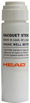 Head - Saitenstift für Tennisschläger - Logostift - Stencil Ink - weiß/White