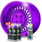 AutoFullCar Pack 3 Sprays Vinyle Liquide Full Dip Violet MÉTALLISÉ Brillant