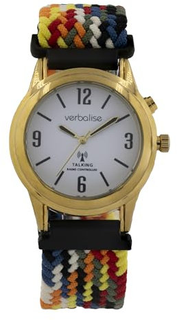 Verbalise Ladies Radio-Controlled Talking Watch VLRC-208ES (VLRC-208CF)