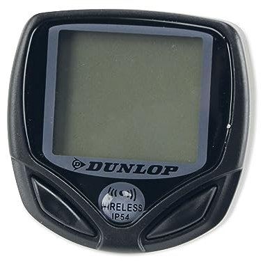 Dunlop Fahrradcomputer Fahrradtacho Fahrrad Tacho - Blitzmontage - Wasserdicht - Leicht - Batterie sparend - Kabellos drahtlos Speed Bike Sensor Bundle Computers Kilometerzähler Fahradtacho Computer