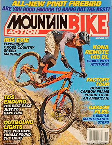 Mountain Bike Action Magazine Issue November 2021