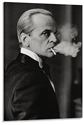 XXJDSK Poster Kunstdrucke Klaus Kinski Deutscher Schauspieler Poster für Home Decor Schlafzimmerdekoration 60X90cm Kein Rahmen