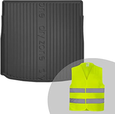 FROGUM DryZone Alfombrilla de Goma cubeta Maletero para Seat Leon III 2012-2020 | Borde Alto | para Todo el año | Tamaño