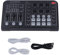 Live Sound Board DSP-Chip Zweikanal-Audiomischer Drahtlose Live-Soundkarte mit Gebürstetem Panel-Design für Audioverarbeitungsanforderungen