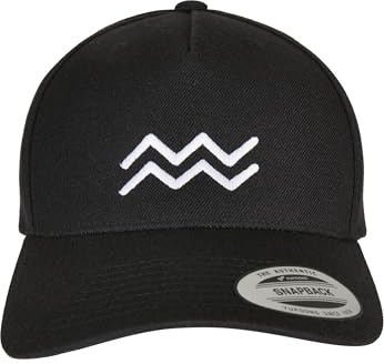Mister Tee Unisex Zodiac YP Classics 5-Panel Premium Curved Visor Snapback Cap