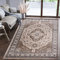 Mazovia Orientalisch Teppich - Traditioneller Teppich für Wohnzimmer, Esszimmer - Orient Teppiche Ornament - ÖKO-TEX Wohnzimmerteppich Beige - 140 x 200 cm