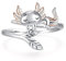 Axolotl Ring für Frauen Hypoallergen 925 Sterling silber süßes mexikanisches Tier verstellbarer offener Ring Axolotl Schmuck Geschenke