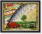 Poster Master Vintage Flammarion Gravurposter – Retro flache Erdkarte Druck – Kosmogonie Kunst – Astronomie Kunst – Geschenk für Männer & Frauen – Dekoration für Wohnheim, Wohnzimmer oder Schlafzimmer