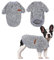 Warme Hundepullover, Hundepulli für Kleine, Mittel Hunde Hoodie Vlies Hundehoodie Winter Welpe Sweater Hundemantel Kleidung Weich Haustier Katzen Pullover für Corgi, Bulldogge, Bichon (L/35cm, Grau)